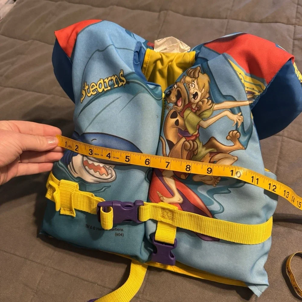 Vintage Scooby‎ Doo Life Vest Children's Life Jacket Hanna-Barbera 30-50 Lbs